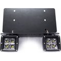 Carjamz Race Sport US License Plate Bracket w/ 2 Street Series 3x3 LED Cubes, 2800 LUX RSNRL62-2